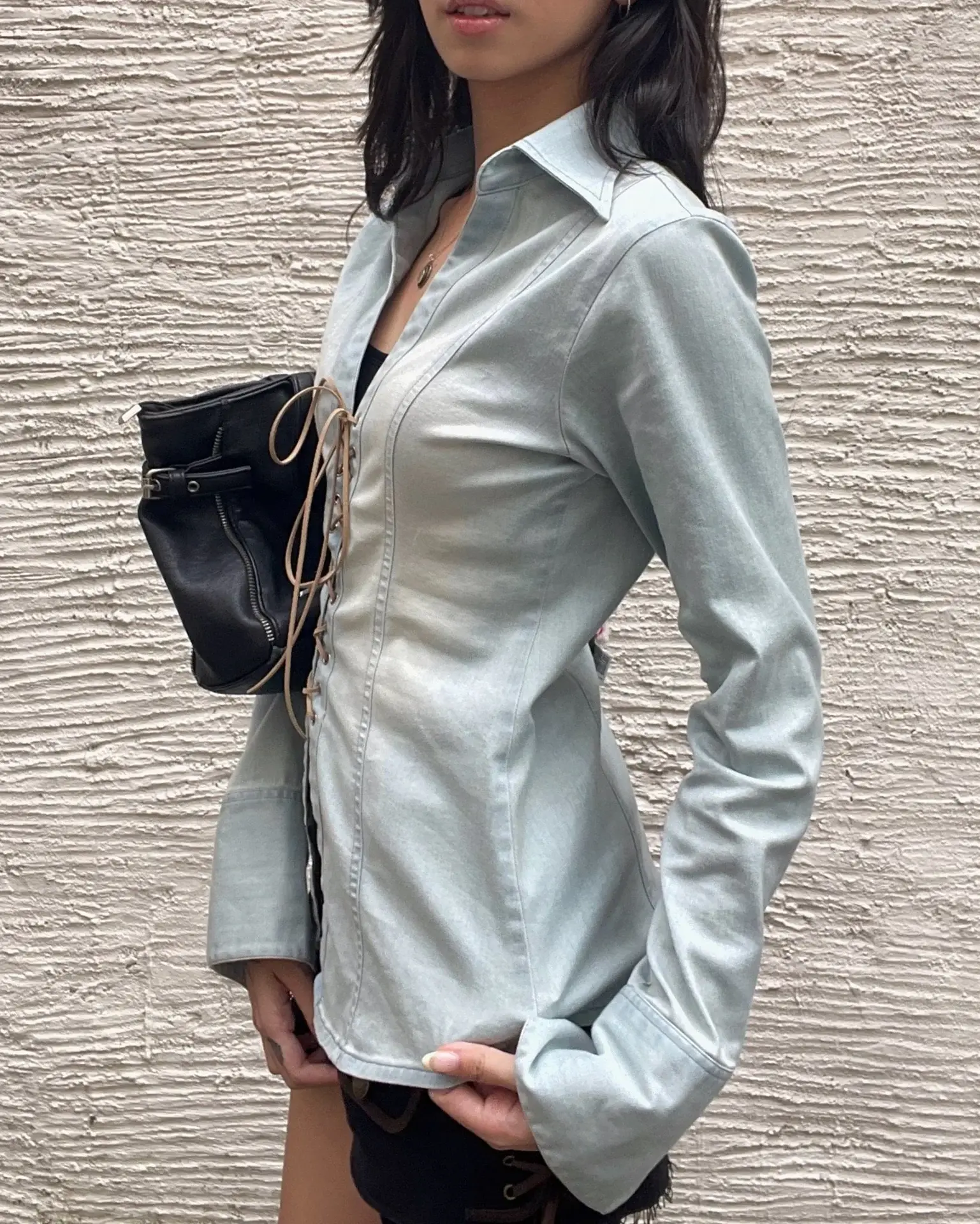 Our girl in Msfortune Shirt.