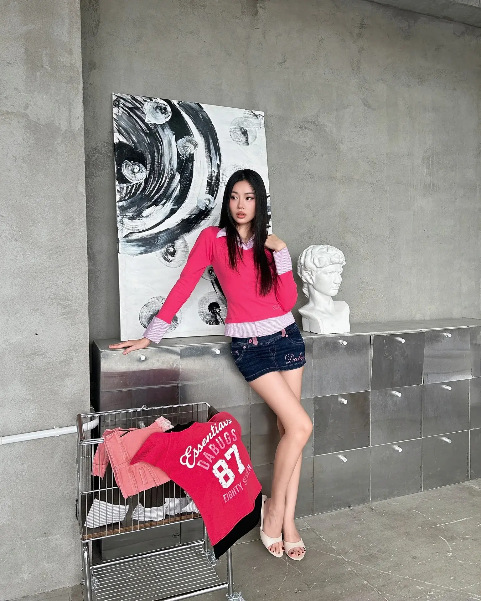 Soft, comfy, and styled in under two minutes.