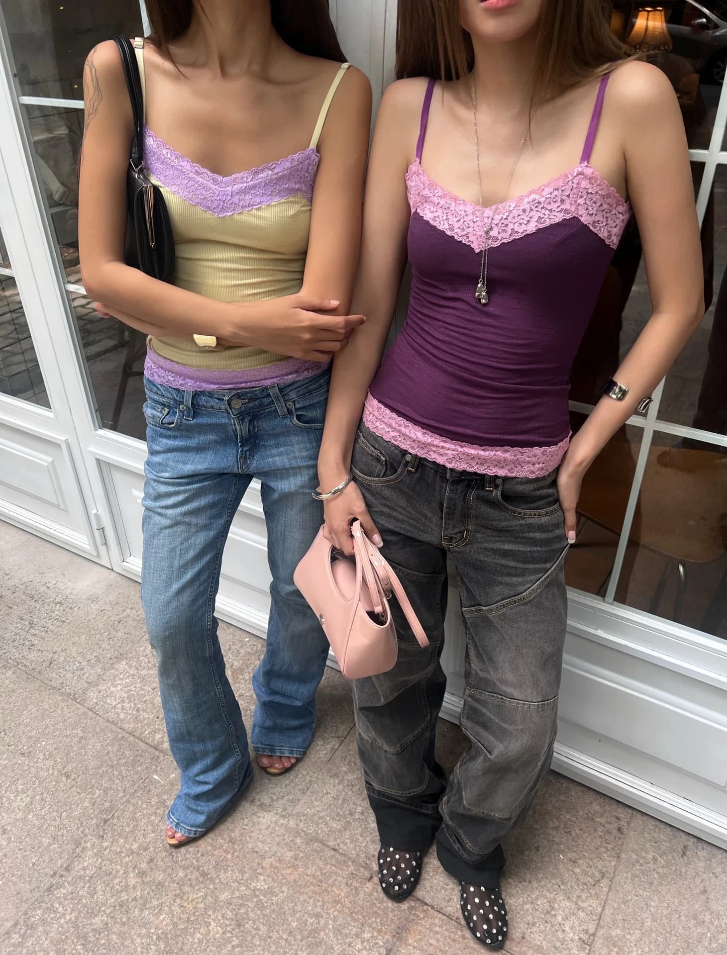 Two shades, one vibe. Bestie outfits done right!