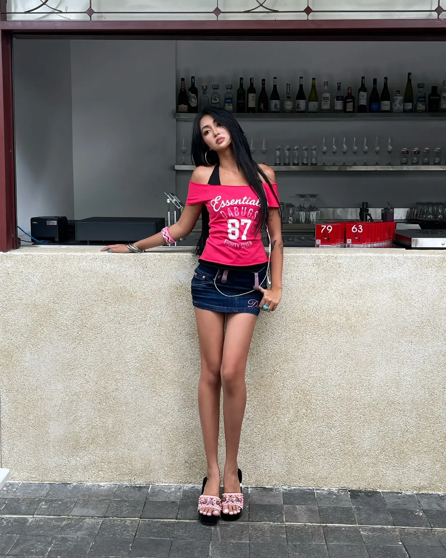 Spotted: Our girls in Juicy Top x Candy Skirt.