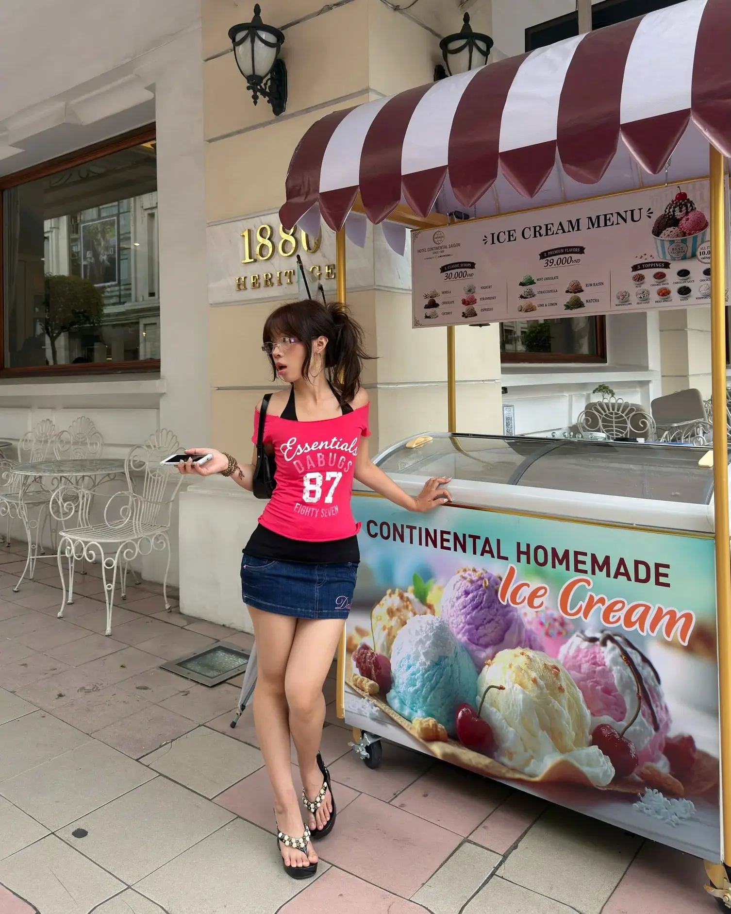 Spotted: Our girls in Juicy Top x Candy Skirt.