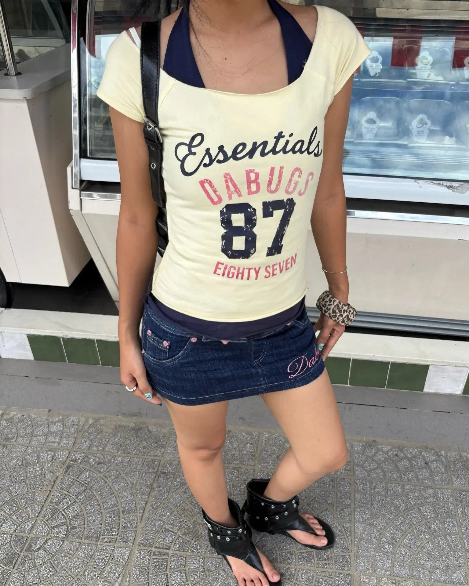 Spotted: Our girls in Juicy Top x Candy Skirt.