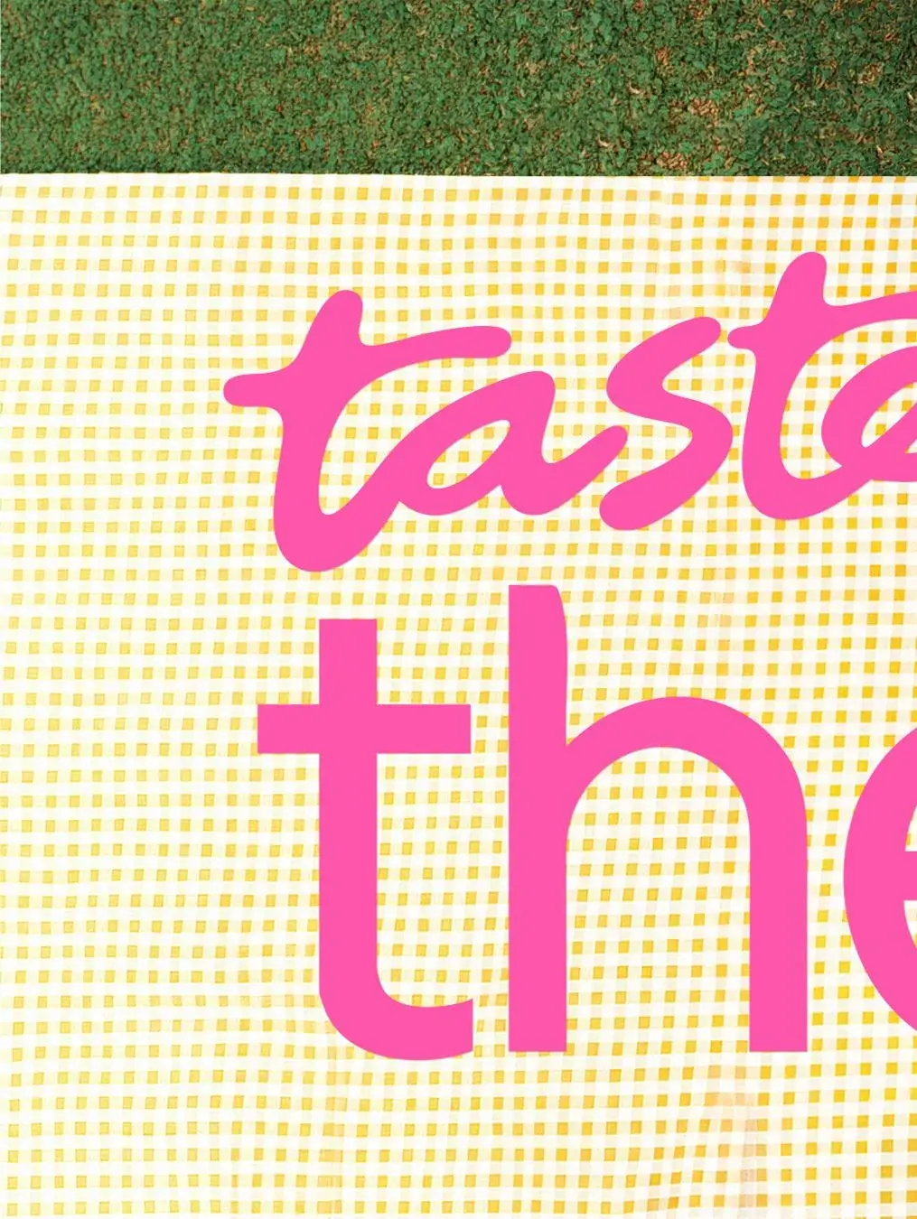Taste the pink.